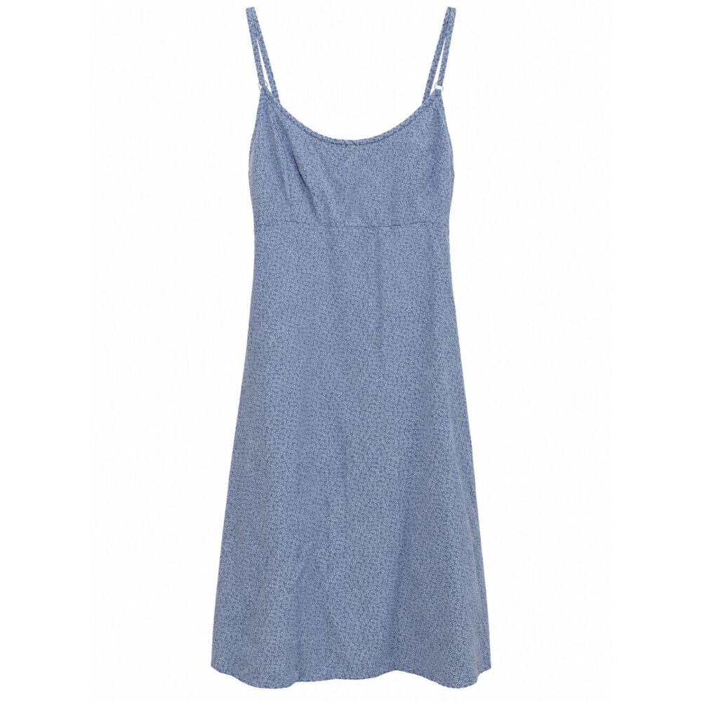 Brandy Melville Blue Ditsy Floral Midi Slip Dress Cottagecore